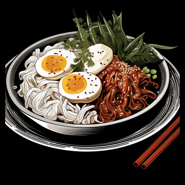 Plakat 50x50cm Ramen w Sztuce zdjęcie 2