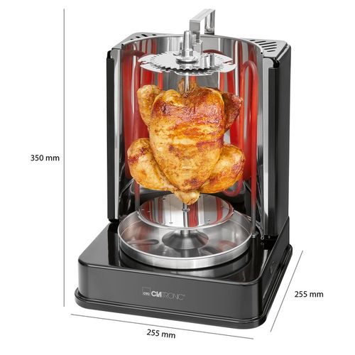 Grill do Kurczaka OPIEKACZ DO KEBABA Pionowy Obrotowy SZASZŁYKI ROŻEN na Arena.pl