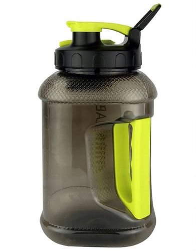 WATER JUG NA WODĘ BIDON BUTELKA Z MIARKĄ 1,89l WBUDOWANY POJEMNIK hiro na Arena.pl