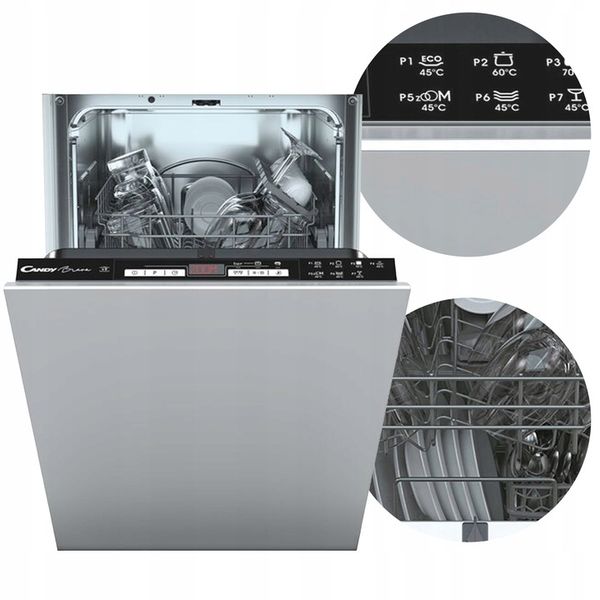 Zmywarka Candy CDIH2D949 45cm 9kpl 7programów AquaStop zdjęcie 1