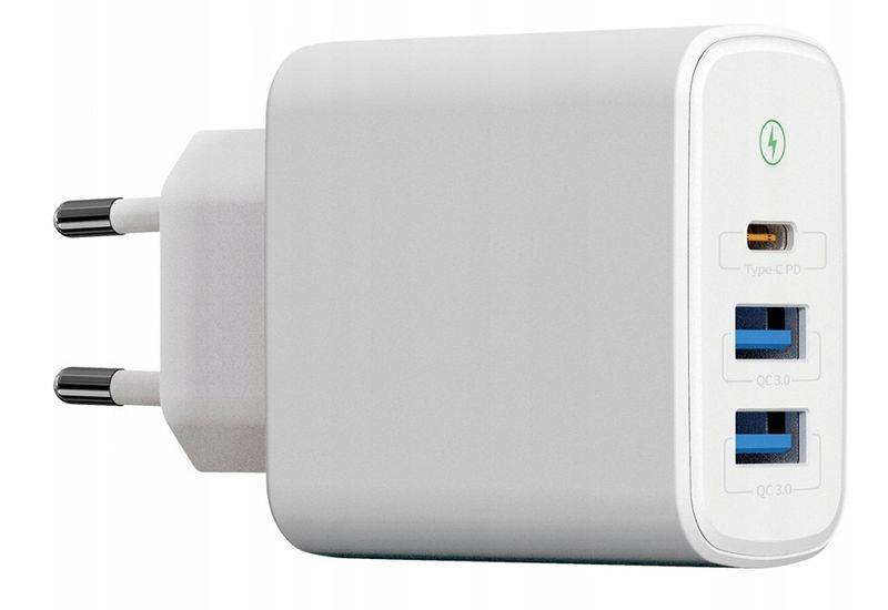 Ładowarka Wg 2Xusb A Usb C Quick Charge 3.0 Pd 20W zdjęcie 1