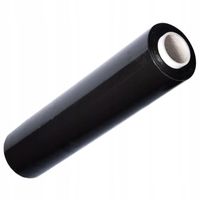 FOLIA STRETCH CZARNA 3KG STRECZ XXL Czarny Kryjąca MOCNA