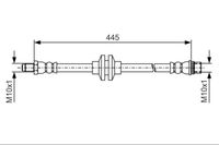 Renault Captur Zestaw Przewodów Hamulcowych Elastycznych Gumowych