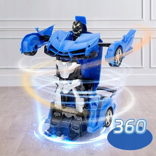 AUTO ROBOT ZDALNIE STEROWANY SAMOCHÓD RC AUOTBOT TRANSOFRMACJA 2W1 PREZENT na Arena.pl