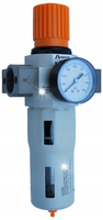 Filtroreduktor powietrza G1/2" - filtracja 40 μm, reduktor