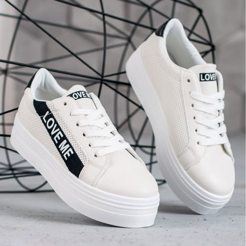 Białe Buty Na Platformie r.37 na Arena.pl