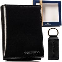 PETERSON klasyczny męski portfel skórzany RFID