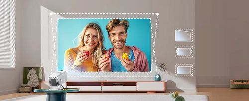 PROJEKTOR RZUTNIK ANDROID TV WIFI FULL HD PRZENOŚNY SMART GŁOŚNIK na Arena.pl