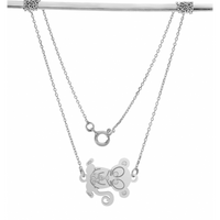 SREBRNY NASZYJNIK GWIAZD CELEBRYTKA MYSZKA SREBRO PRÓBY 925