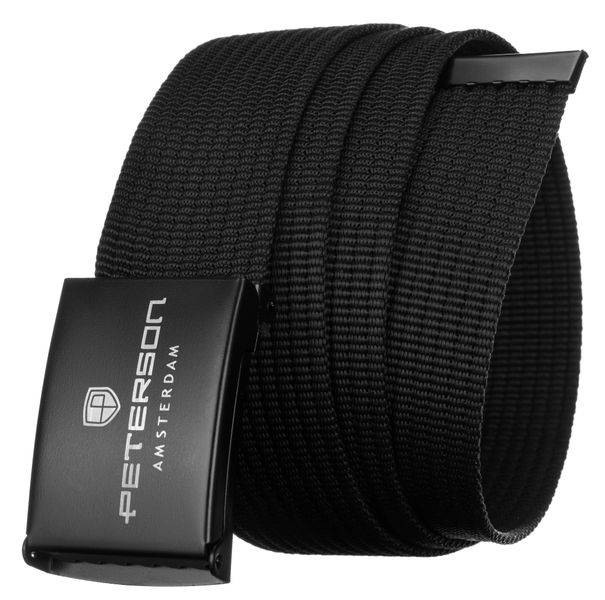 pasek parciany ptn black-black-2 95 zdjęcie 1
