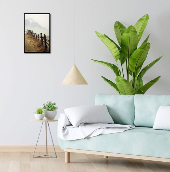 Plakat 30x45cm Spowity Mgłą zdjęcie 4