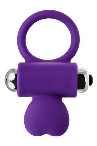 Jos Pery, Vibrating Ring With Cilia, Silicone, Violet, 9 Cm na Arena.pl