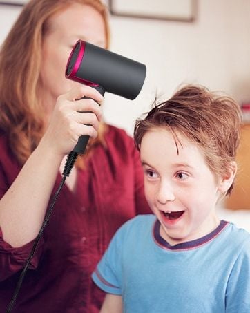 Suszarka do włosów 2200W Z JONIZACJĄ Zimny nawiew + Koncentrator na Arena.pl