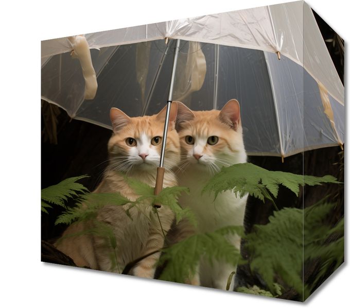 Obraz 20x20cm Podwójna Ochrona zdjęcie 1