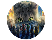 Opłatek na tort Lego Ninjago