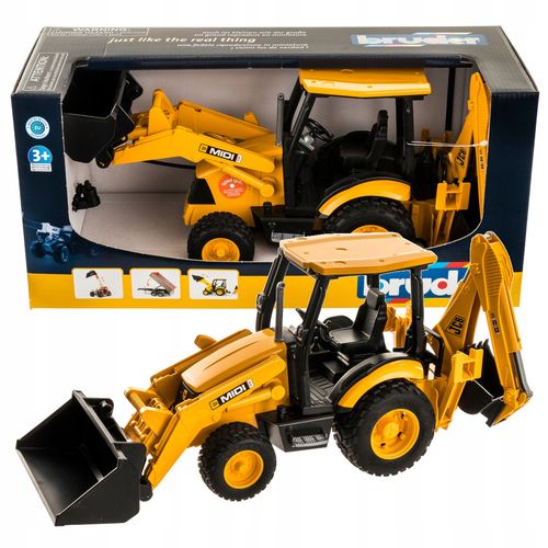 Ładowarko-koparka JCB Midi CX Bruder na Arena.pl