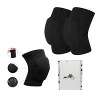 NAKOLANNIKI SIATKARSKIE SPORTOWE OCHRANIACZE NA KOLANA SHOE GO CZARNE