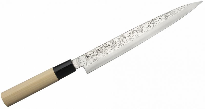 Nóż Yanagi Sashimi 21 cm Satake Nashiji Natural zdjęcie 1