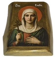 Ikona Święta Emilia patronka matek