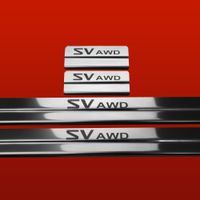 Listwa progowa NISSAN JUKE  SV-AVD Stal nierdzewna 304 połysk 4szt