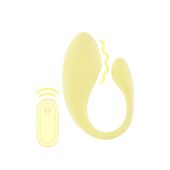 Vibrating G-Spot Vibe With Remote Control - Yellow