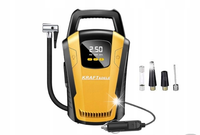 KRAFT&DELE KOMPRESOR SAMOCHODOWY ELEKTRYCZNA POMPKA 12V 140W LCD KD1469
