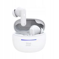 BLUE STAR słuchawki bezprzewodowe bluetooth TWS BK44 białe