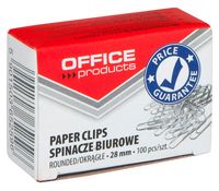 spinacze biurowe 28mm okrągłe office  2596 a'10