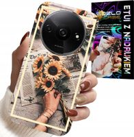 ETUI DO XIAOMI REDMI A3 - KWIATISTY WZÓR SŁONECZNIK SŁONECZNIKI