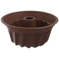 Forma silikonowa do pieczenia babki z kominem foremka 23,5 cm
