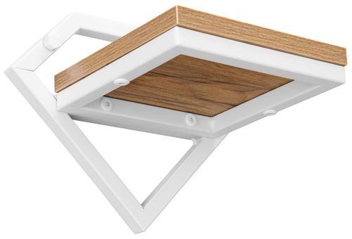 Kwietnik metalowy ścienny Doron Biały Craft na Arena.pl