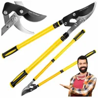 Sekator Do Gałęzi SEKATOR TELESKOPOWY Ogrodowy Przegubowy Nożyce TEFLON