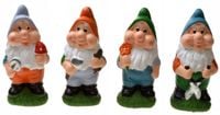 figura ogrodowa krasnal 15cm ceramika