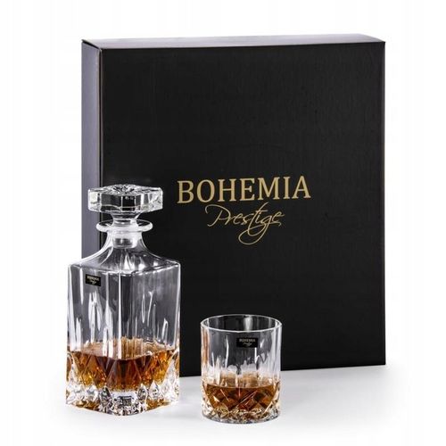 ZESTAW WHISKY KARAFKA SZKLANK BOHEMIA CLASSICO 1+6 na Arena.pl
