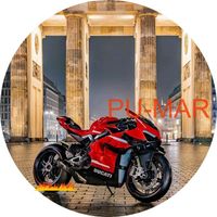 Opłatek na tort Urodziny 18 30 40  Motor Harley Davidson Yamaha Vsk Cross