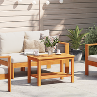 Stolik kawowy 90x50x45 cm z litego drewna akacjowego