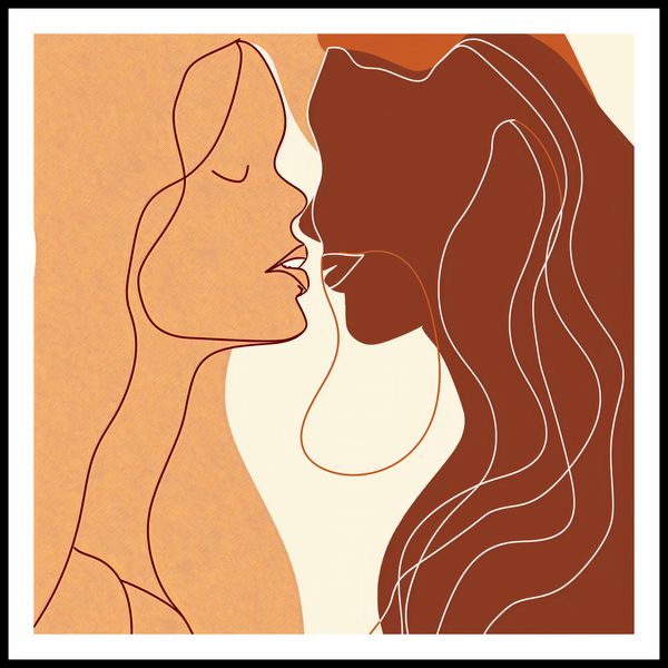 Plakat 70x70cm Zmysłowość Syntez zdjęcie 3