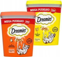 DREAMIES BOX MIX SMAKÓW KURCZAK I SER 2x350g