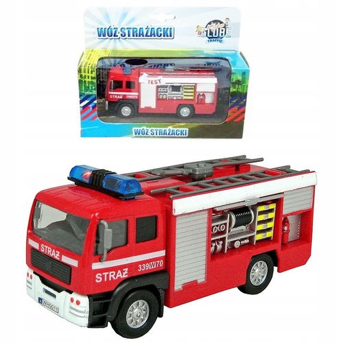STRAŻ POŻARNA WÓZ STRAŻACKI ŚWIATŁO DŹWIĘK 17s na Arena.pl