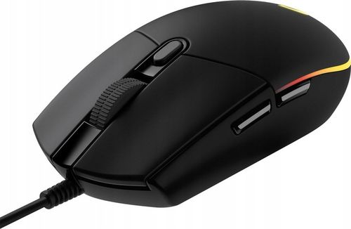 Mysz przewodowa Logitech G102 Czarna USB 8000DPI sensor optyczny LIGHTSYNC na Arena.pl