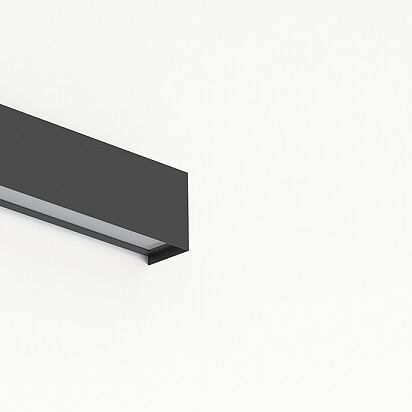 Ścienna lampa belka STRAIGHT WALL 6350 grafitowy kinkiet półka zdjęcie 2