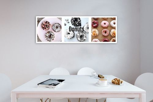 Deco Panel, Kolorowe donuty 150x50 na Arena.pl