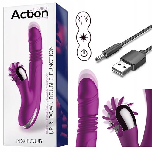 Wibrator króliczek rotujący z ruchem góra dół. na Arena.pl