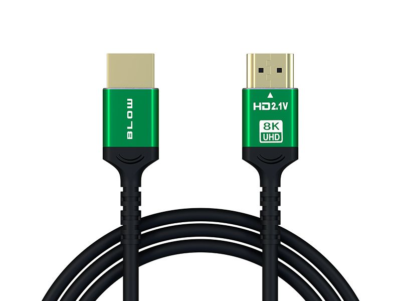 Przyłącze HDMI-HDMI 8K GREEN proste 3m zdjęcie 1