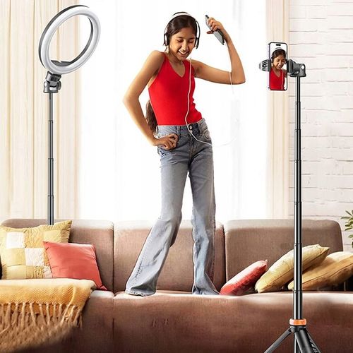 Selfie stick tripod Tech-Protect statyw + pilot na telefon na, z bluetooth na Arena.pl