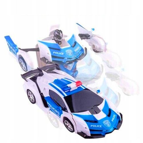 SAMOCHÓD STEROWANY RADIOWÓZ ROBOT POLICJA AUTOBOT na Arena.pl