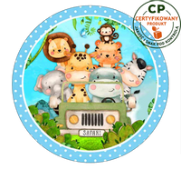 Opłatek na tort - na Roczek