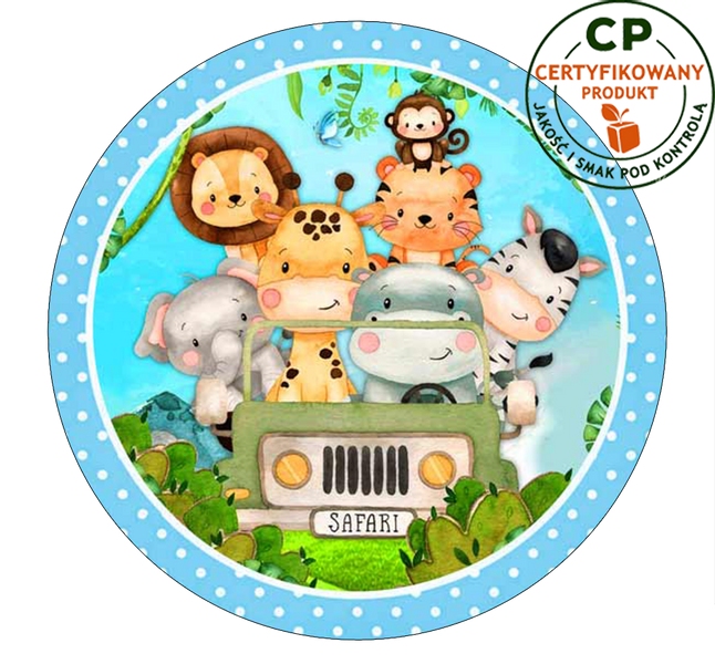 Opłatek na tort - na Roczek zdjęcie 1