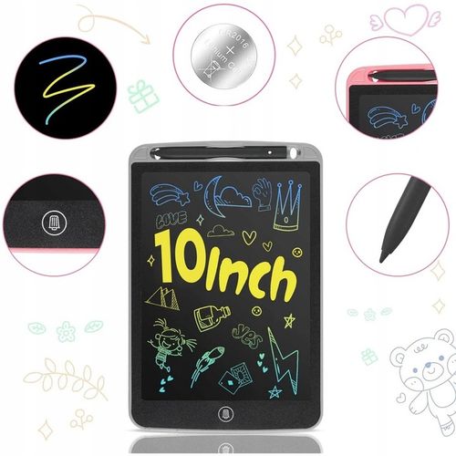 MAGICZNY TABLET DO RYSOWANIA 10 CALI TABLICA ZNIKOPIS na Arena.pl