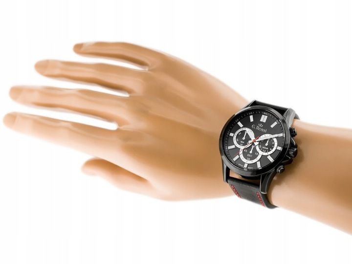 ZEGAREK MĘSKI G. ROSSI - CHOOPARD + BOX + GRAWER zdjęcie 12